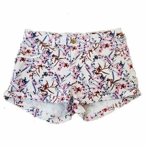 Floral H&M Short Shorts Size 4